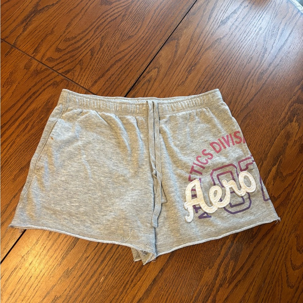 Y2K Aeropostale womens S sweat shorts aero logo